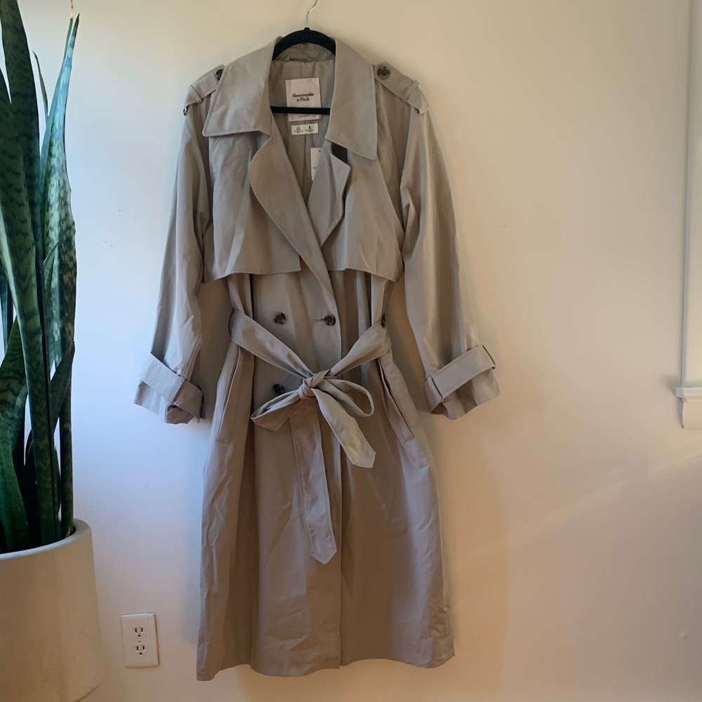 Abercrombie & Fitch Trench Coat XL